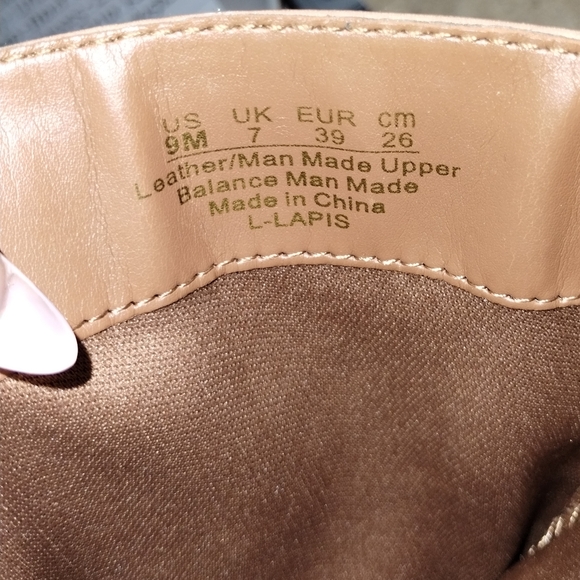 Franco Sarto Lapis brown leather zip up tall boots - Picture 16 of 16